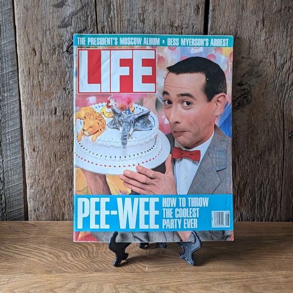 Magazine Life août 1988 Pee-Wee